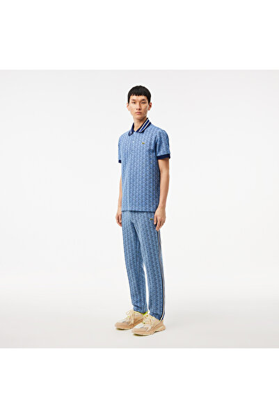 Lacoste Erkek Regular Fit Monogram Lacivert Eşofman Altı