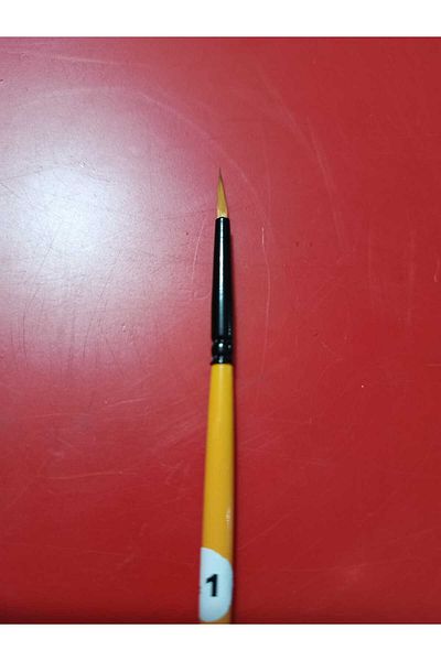Rich 123 Series Round Tip Multi-Purpose Quality Synthetic Detail Brush No:1