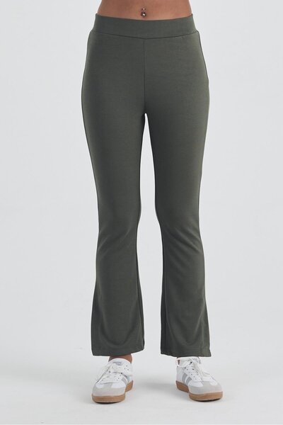 yakamor Γυναικείο Ατσάλινο ελαστικό ύφασμα Πλαϊνό άνοιγμα καμπάνα Κάτω