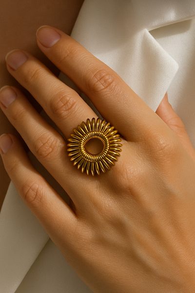 Bermecy The Eternal Circle |   Adjustable Steel Ring