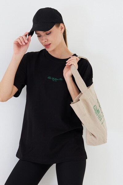 The Champ Clothing Жіноча футболка з принтом "Ера здоров'я" з 100% бавовни ве...