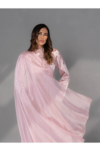 Marvella By Rasha فستان إليسيان فلو بأكمام مطرزة