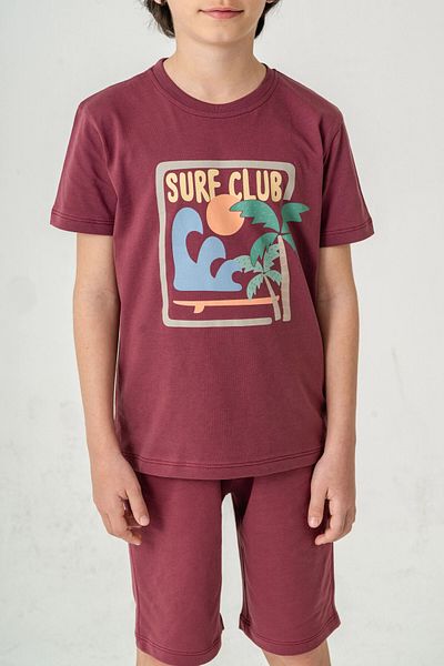 My Hanne Surf Club Printed Boys' Suit 50603