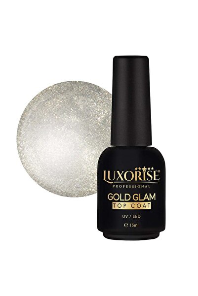 LUXORISE Top coat Gold Glam LUXORISE, 15ml