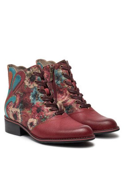 LAURA VITA women's ankle boots ALICE 20 red