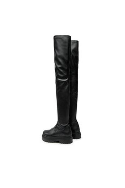 LE SILLA cizme de mușchetar pentru femei 6487V020M1PPFAK negre