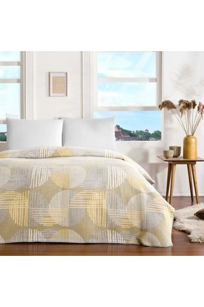 Taç Cotton and mixed fiber blanket 200x220cm, TAC, Allba