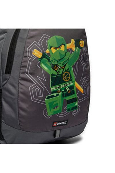 LEGO boy's school backpack 20279-2408 grey