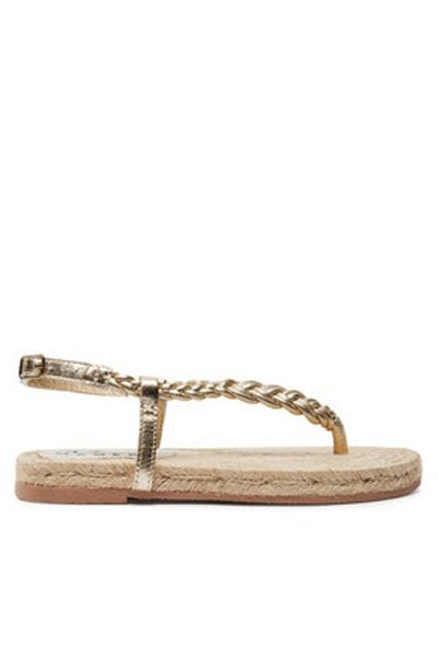 Manebi espadrile de damă P 8.9 Y0 aurii