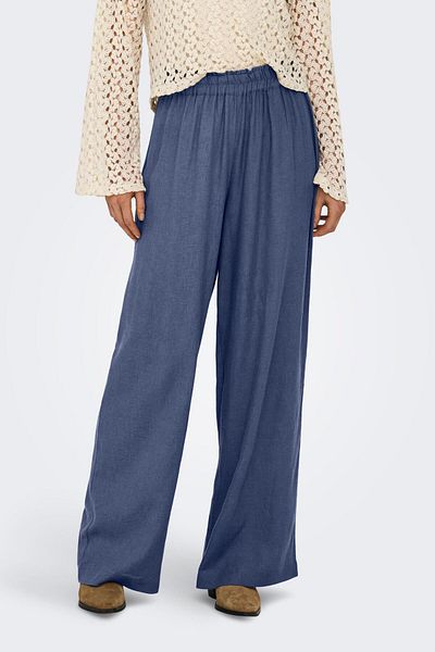 ONLY 15259590 Γυναικείο παντελόνι Onltokyo Hw Linen Blend Pnt Noos