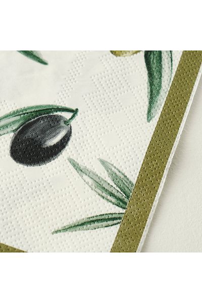 Bella Maison Olive 40 Pcs Napkin (33X33 cm)