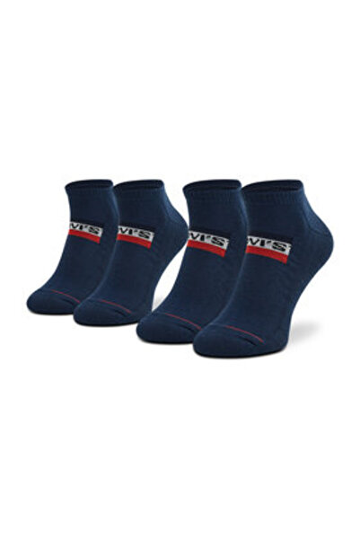 Levi's Levi's Pachet Unisex de 2 Perechi de Șosete Unisex 701219507 Albastru