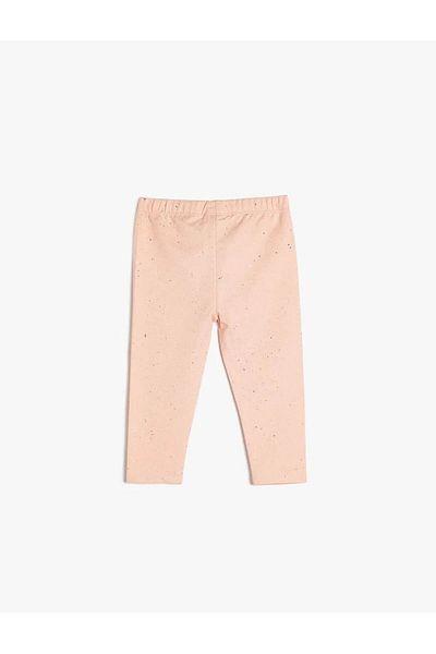 Koton Pink Tights for Baby Girl - 5Smg40011Ak