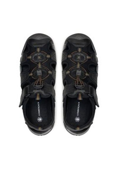 lumberjack men's sandals LJ-SMI5206-001-Q15-CB001 black