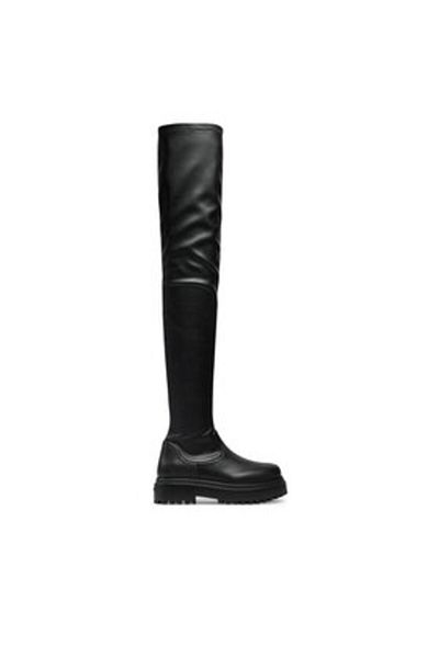 LE SILLA cizme de mușchetar pentru femei 6487V020M1PPFAK negre