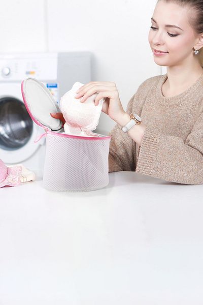 COZY SENSE حمالة صدر لغسل الملابس الداخلية، حاوية غسيل الملابس الداخلية، خالية من التآكل، حقيبة غسيل نظيفة وقائية