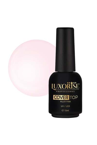 LUXORISE Τελικό χρώμα κάλυψης Milky Pink LUXORISE, 15ml