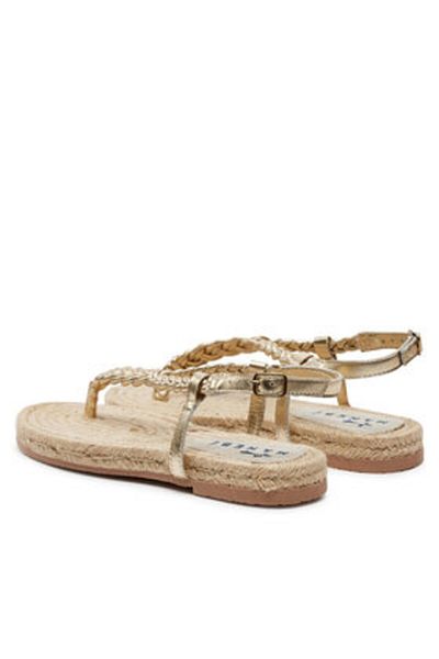 Manebi espadrile de damă P 8.9 Y0 aurii