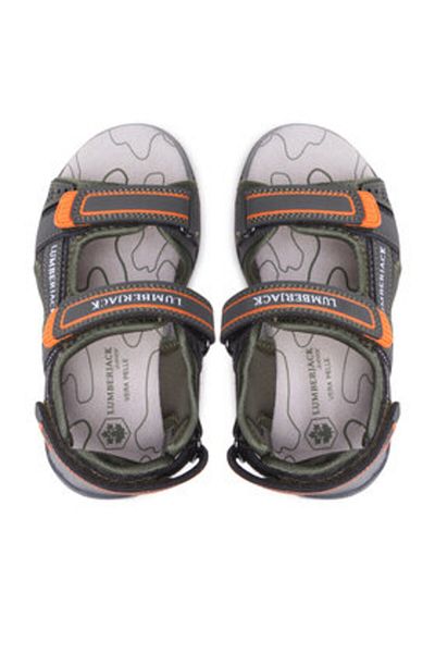 lumberjack boy's sandals SB07606-027 green