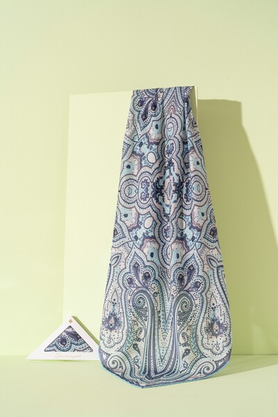 JAWEL Women's Ethnic Patterned Soft Scarf