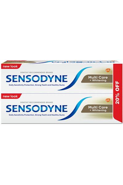 Sensodyne T/PASTE MULTI CARE PLUS WHITENING 75 ML (2 @ 20% OFF)
