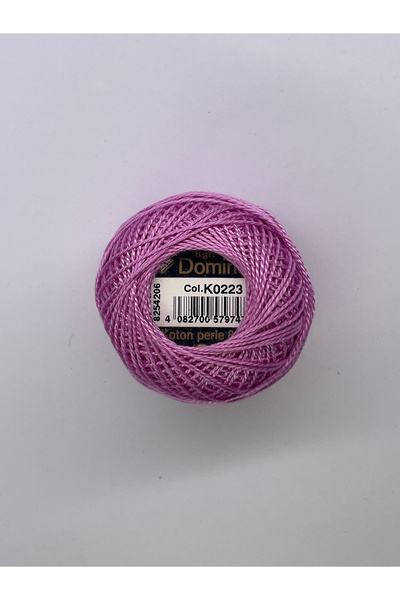 domino Κοτόν Περλέ Νο 8 Κλωστή Κεντήματος