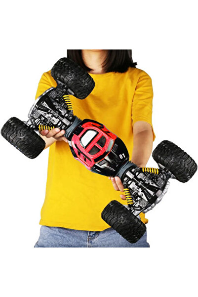 iUni 2168A Auto na dálkové ovládání, měřítko 1:8, 20 km/h, terénní lezení, 2,4 GHz, červené