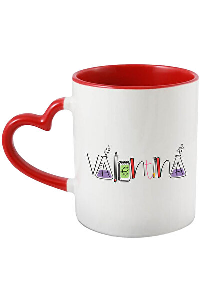 StoryGift Romania Cana Cu Numele Valentina, Scoala, Chimie, Materii, Algebra,...