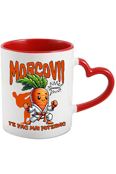 StoryGift Romania Cana Morcov karate energie vitamine puternic, 330ml, Cerami...