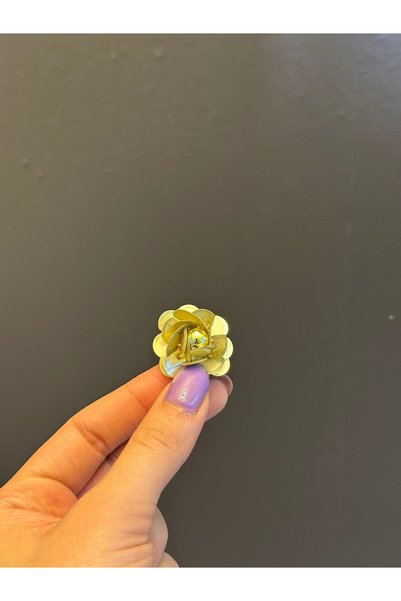 Gönülden Tasarım 4 BUC SET ARMATURĂ DE FLORI CU Mărgele 4X4 CM
