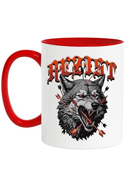 StoryGift Romania Mug Fighting wounded with arrows motivational message RESIST, lovers of hard times,, With ,STG