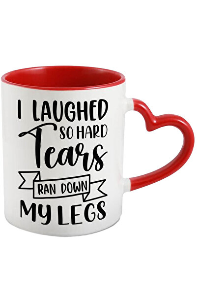 StoryGift Romania Cana cu mesaj comic "I laughed so hard, tears ran down mu l...