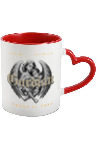 StoryGift Romania Brother and Sister Guardian Angels Mug for Cellanant, 330ml, Ceramic with Ini Handle, Cu, STG