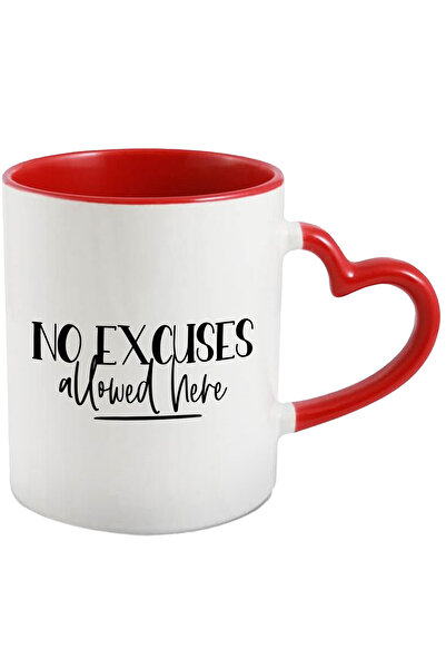 StoryGift Romania Cana cu textul "No excuses allowed here" - scuzele nu sunt ...