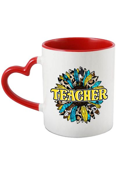 StoryGift Romania Mug with the message "Teacher", illustration, school, pupils, students, teachers, educate, With, STG.