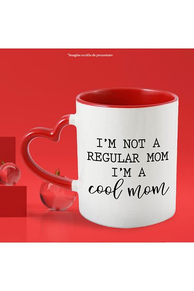 StoryGift Romania Mug For Mothers Who Are Not Ordinary, But Tricky With Message In English With Ma, With, stg