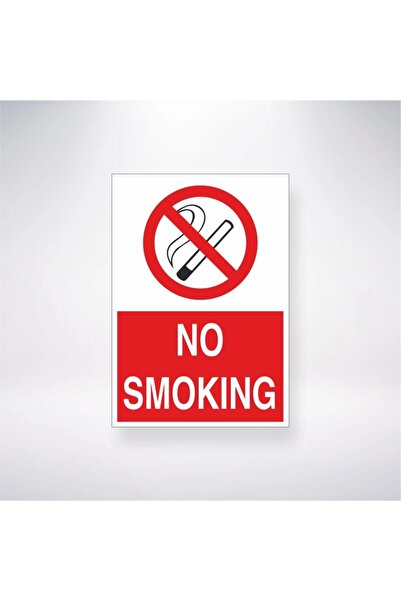 Reysa Tasarım No Smoking Sticker 20X28 cm