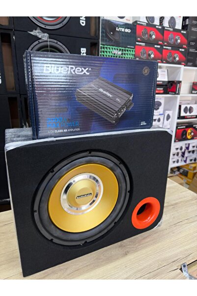 FORX5 3000 Wat 4 Kanal Amfi̇ 1500 Wat 400 Rms Bas Kabi̇nli̇