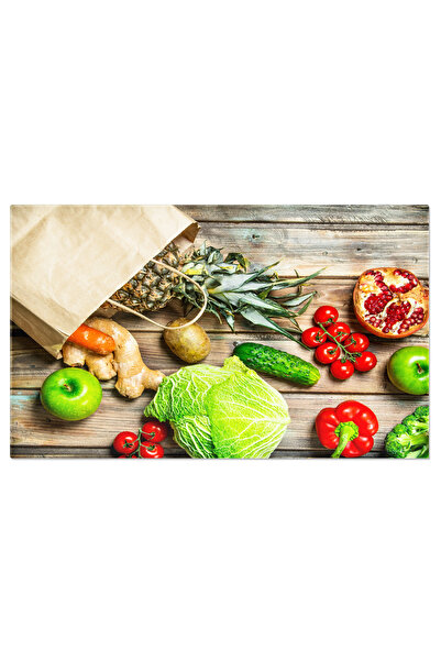 StoryGift Romania Tablou Canvas Ambalaj Alimentar Cu Legume Sanatoase O Selec...