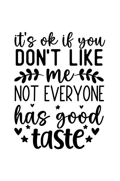 StoryGift Romania Sticker Exterior Cu Mesajul "e In Regula Daca Nu Iti Place ...