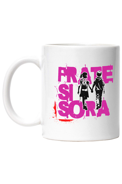 StoryGift Romania Cana Frate si sora familie prieteni pe viata iubire, 330ml,...