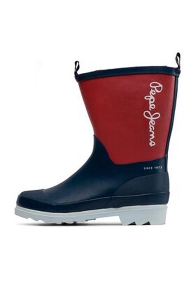Pepe Jeans boy's rubber boots PBS50097 red