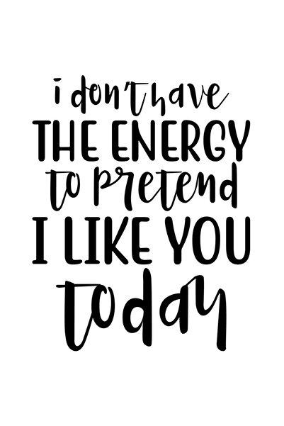 StoryGift Romania Sticker Exterior Pentru Cei Care Nu Au Energie Sa Se Prefac...