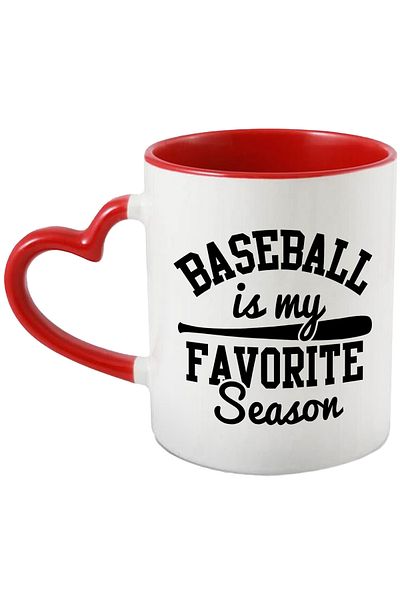 StoryGift Romania Mug with a baseball bat for fans of this sport - message in English, With ,STG.