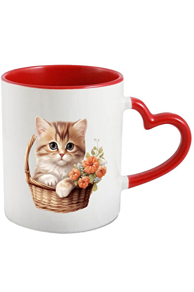 StoryGift Romania Cana cu o pisicuta care sta intr-un cosulet | ilustratie | ...