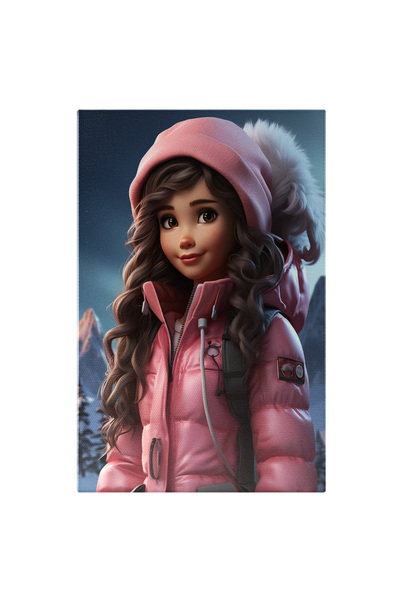 StoryGift Romania Tablou Canvas 60 x 40CM in aventura de la munte par saten, ...