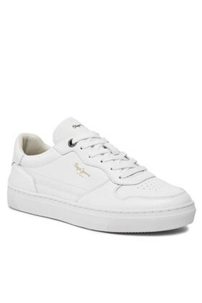 Pepe Jeans adidași bărbați PMS00009 albi
