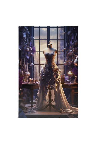 StoryGift Romania Tablou Canvas: Model Rochie Pe Stander- Design Vestimentar ...