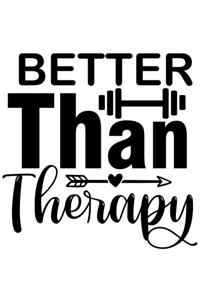 StoryGift Romania Sticker Exterior cu inimioara si textul "Better than therap...