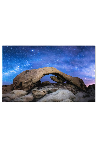 StoryGift Romania Tablou Canvas Calea Lactee In Parcul National Joshua Tree N...